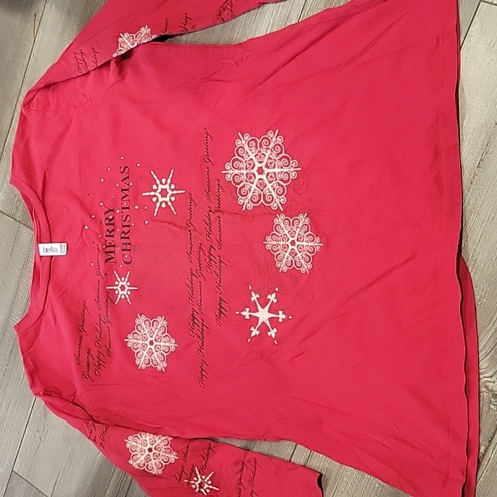 Bella Christmas blouse